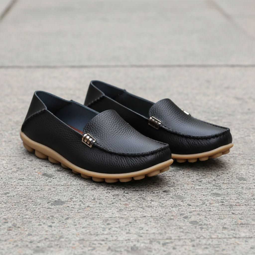 Maren | Women's Cushioned Round Toe Slip-On Loafers
