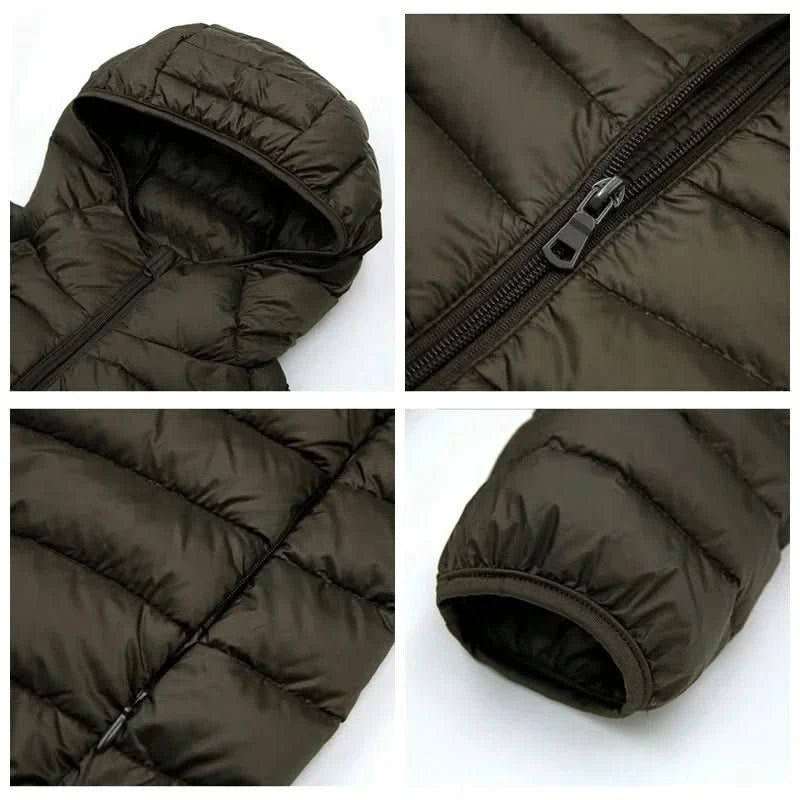 Mae | Women's Winter Hooded Quilted Puffer Jacket
