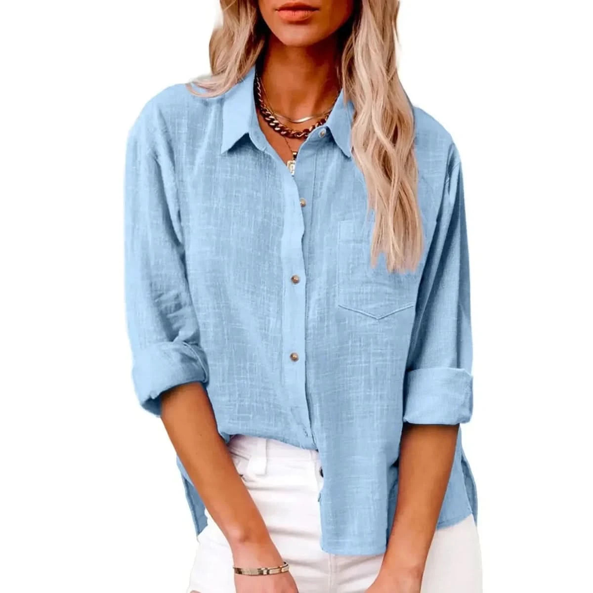 Billie | Women's Casual Long Sleeve Relaxed Top