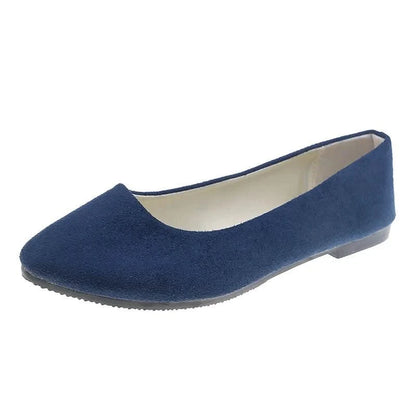 Allison | Women's Pointed Toe Slip-On Ballet Flats
