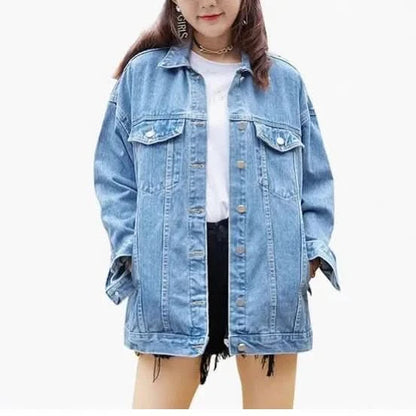 Pamela | Women's Oversized Button-Down Streetwear Jacket