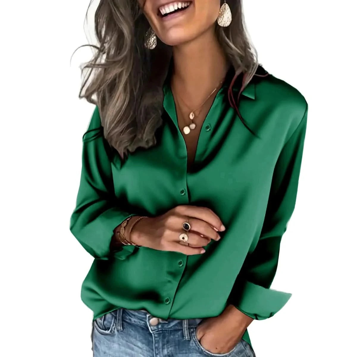 Kira | Women's Relaxed Button-Down Shirt