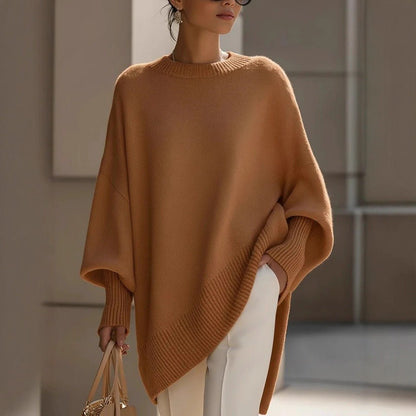 Sadie | Damen-Oversize-Strickpullover zum Drüberziehen