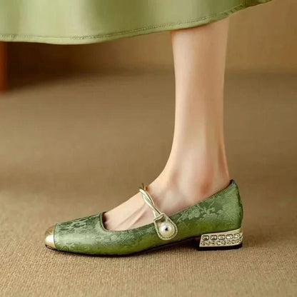 Blair | Bequeme Damenschuhe im Vintage-Stil mit Riemen