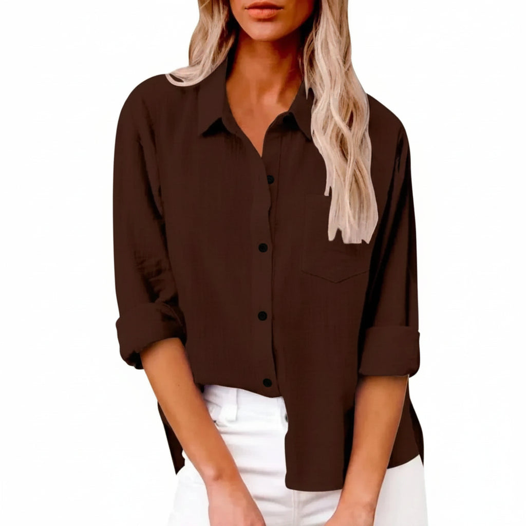 Billie | Women's Casual Long Sleeve Relaxed Top