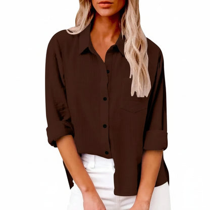 Billie | Women's Casual Long Sleeve Relaxed Top