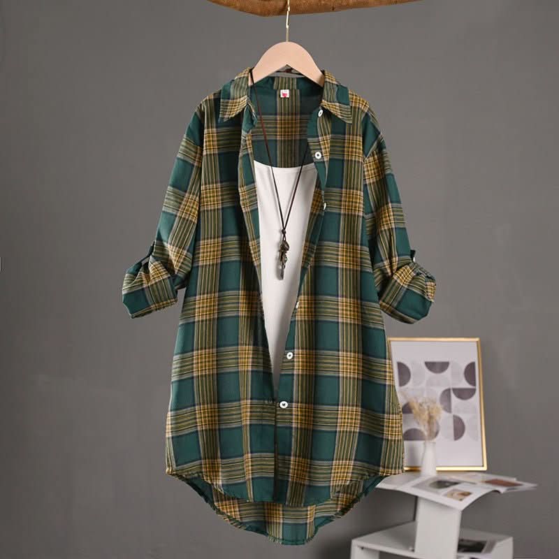 Blair | Women's Checked Long Sleeve Casual Shirt