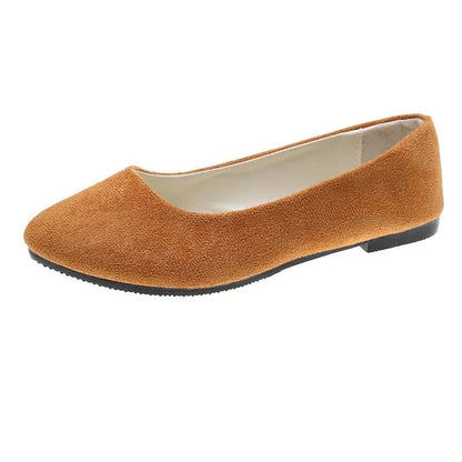 Allison | Women's Pointed Toe Slip-On Ballet Flats