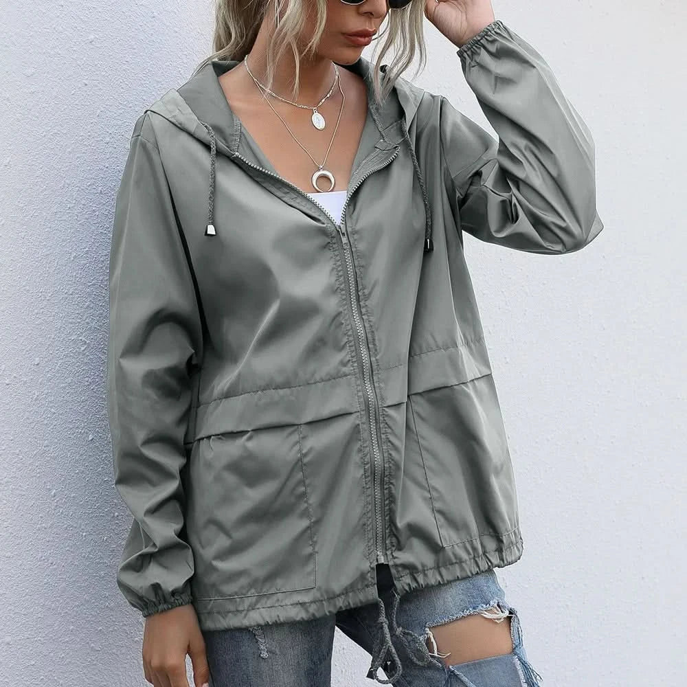 Sloane | Wasserdichte Damen-Windjacke mit Kapuze