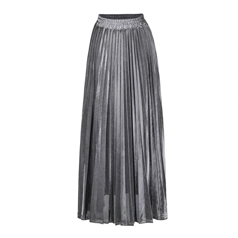 Kira | Women's Pleated High-Waist Maxi Skirt