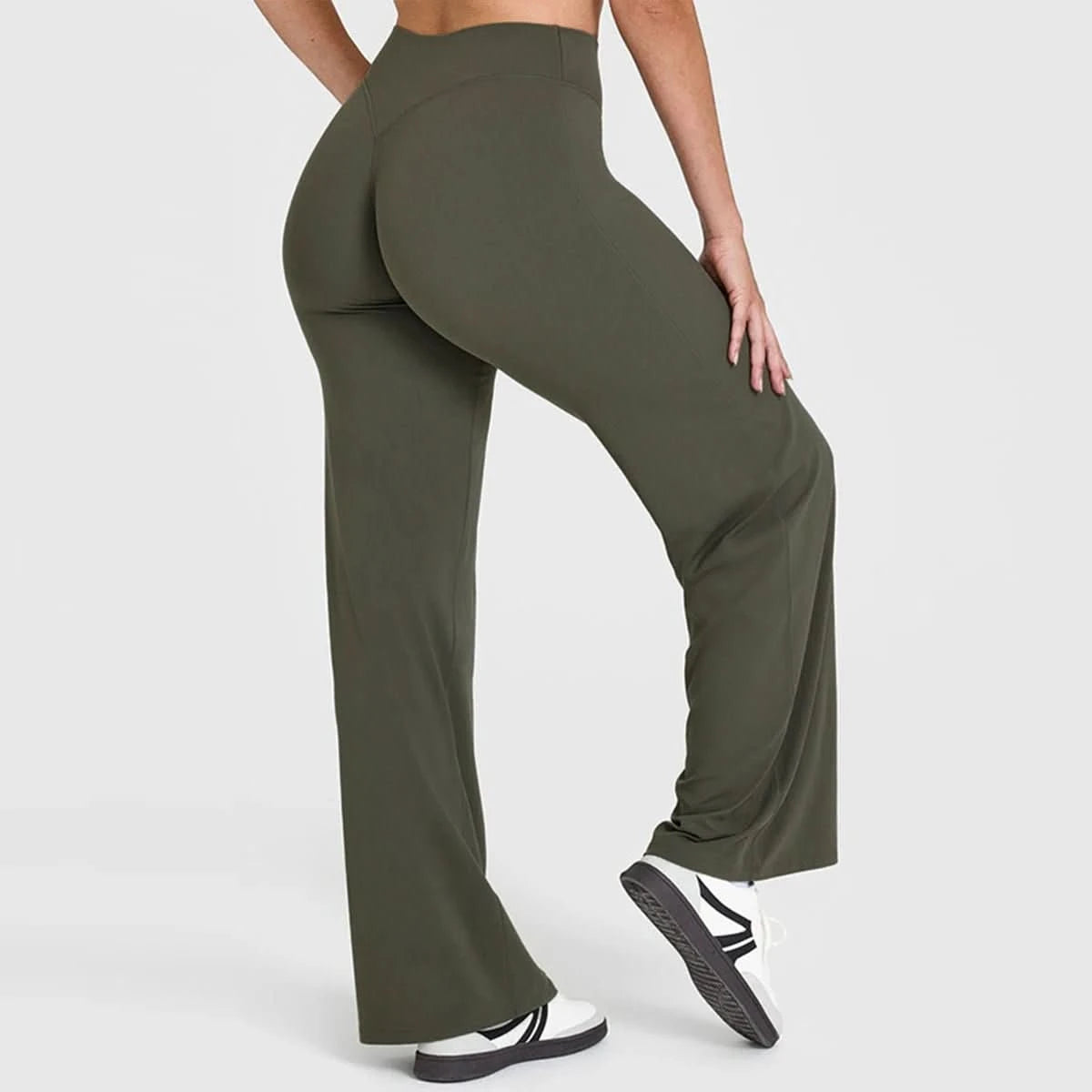 Flared Wide Leg Yoga Pants