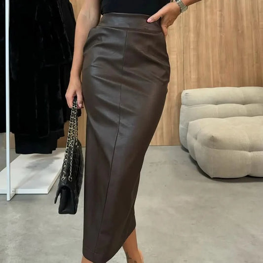 Harlow | Women's High-Waisted Bodycon Pencil Skirt
