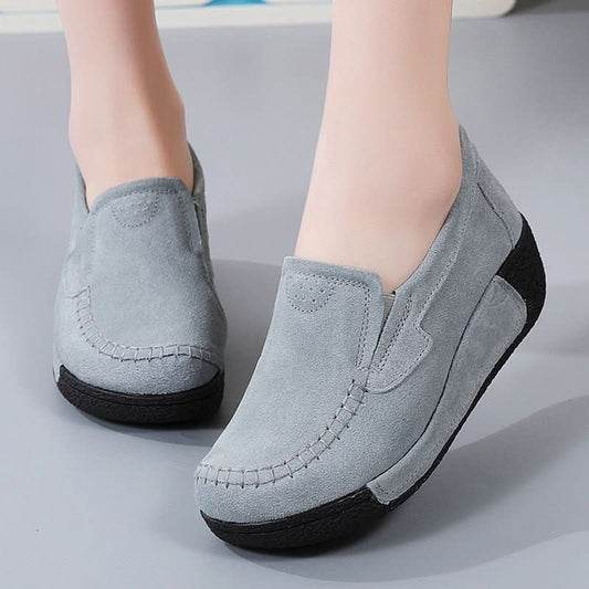 Cleo | Women's Wedge Slip-On Casual Walking Shoes