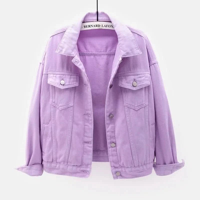 Tove | Women's Oversized Jean Jacket Relaxed Fit