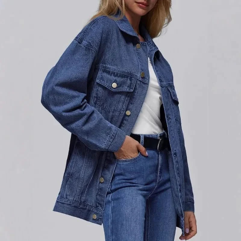 Reese | Women's Oversized Button-Up Jacket