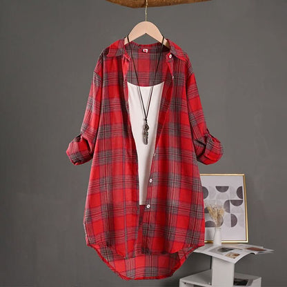 Blair | Women's Checked Long Sleeve Casual Shirt