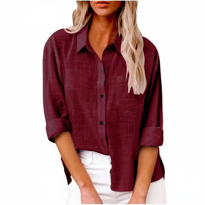 Billie | Women's Casual Long Sleeve Relaxed Top