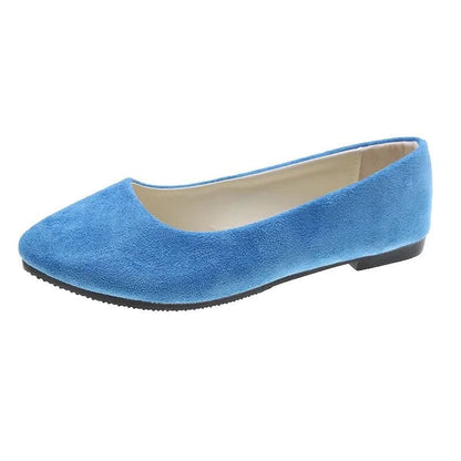 Allison | Women's Pointed Toe Slip-On Ballet Flats
