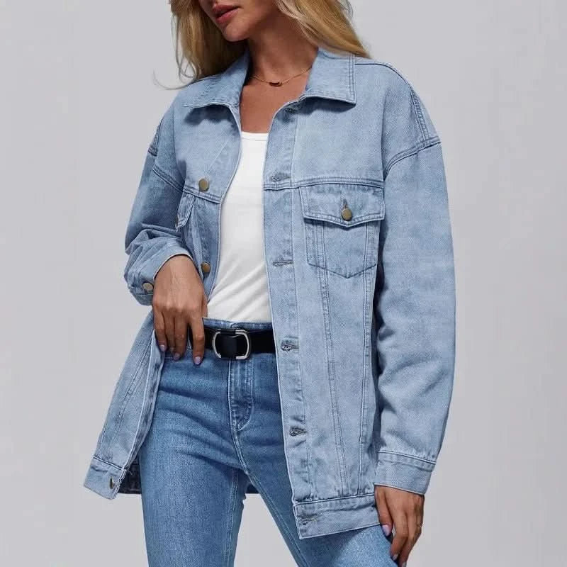 Reese | Women's Oversized Button-Up Jacket