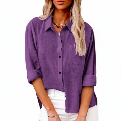 Billie | Women's Casual Long Sleeve Relaxed Top