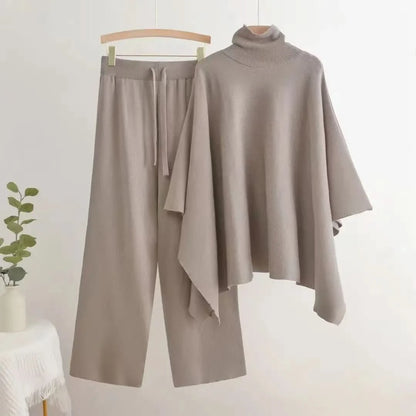 Bree | Conjunto para mujer de cárdigan con mangas murciélago y pantalones