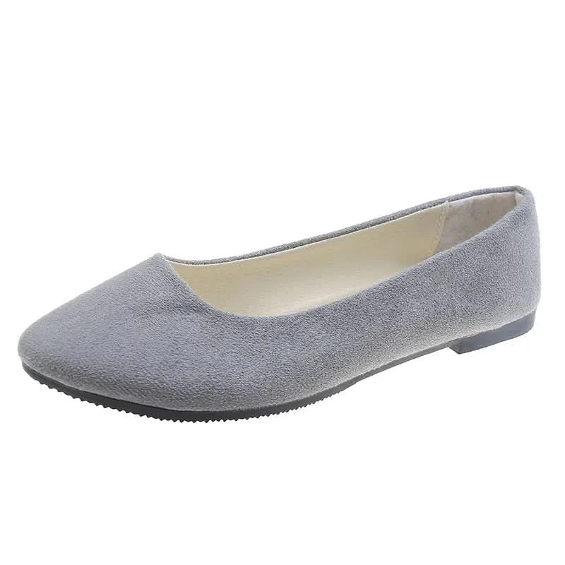 Allison | Women's Pointed Toe Slip-On Ballet Flats