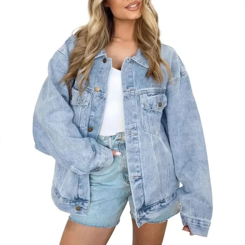 Reese | Women's Oversized Button-Up Jacket