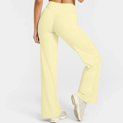 Flared Wide Leg Yoga Pants