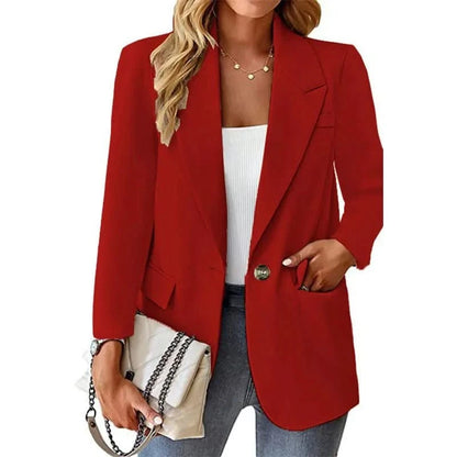 Greer | Women's Tailored Single Button Blazer