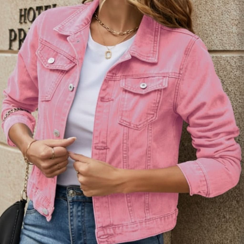 Liv | Women's Plaid Trim Lightweight Jacket