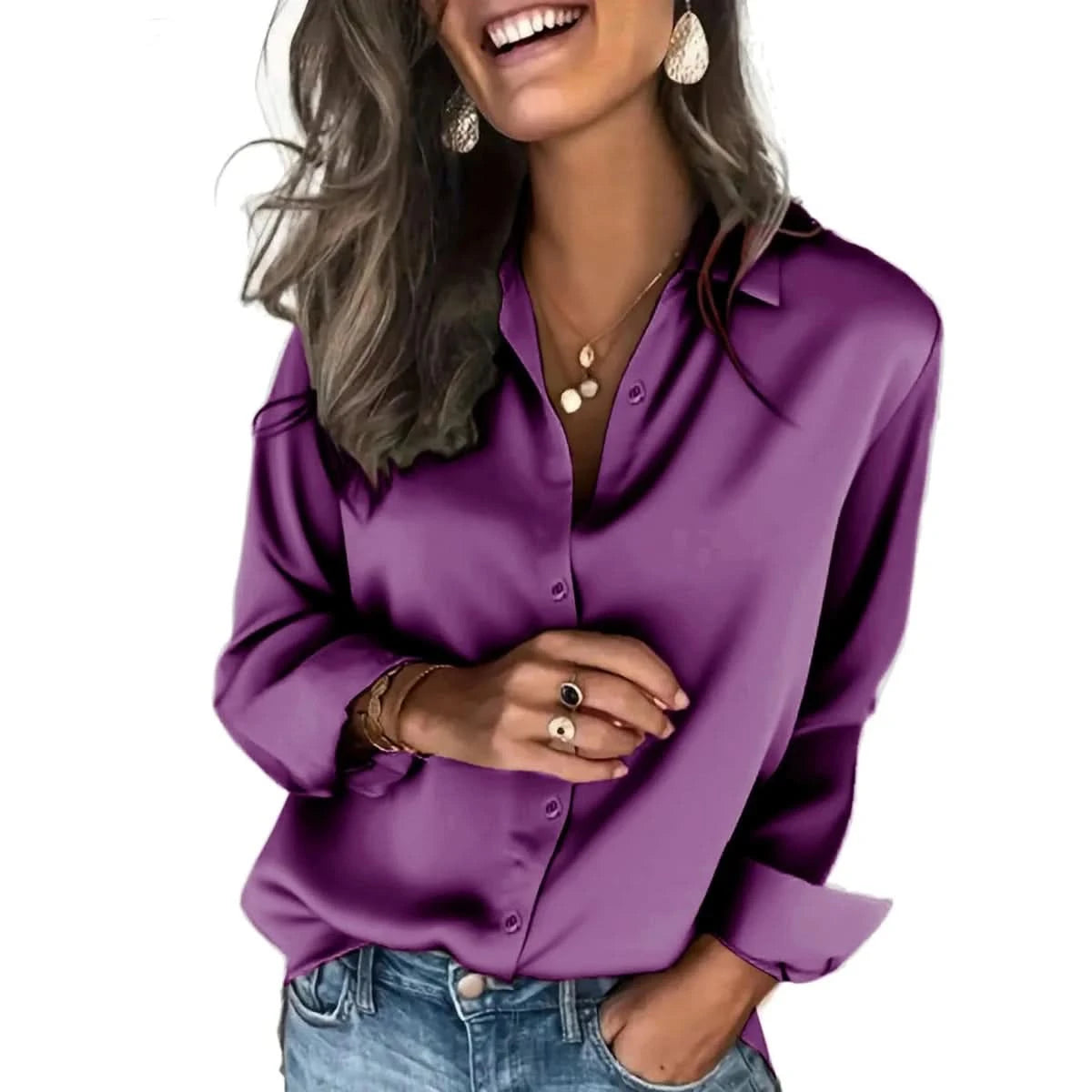 Kira | Women's Relaxed Button-Down Shirt