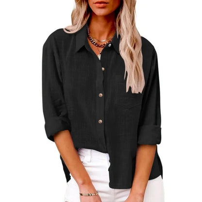 Billie | Women's Casual Long Sleeve Relaxed Top