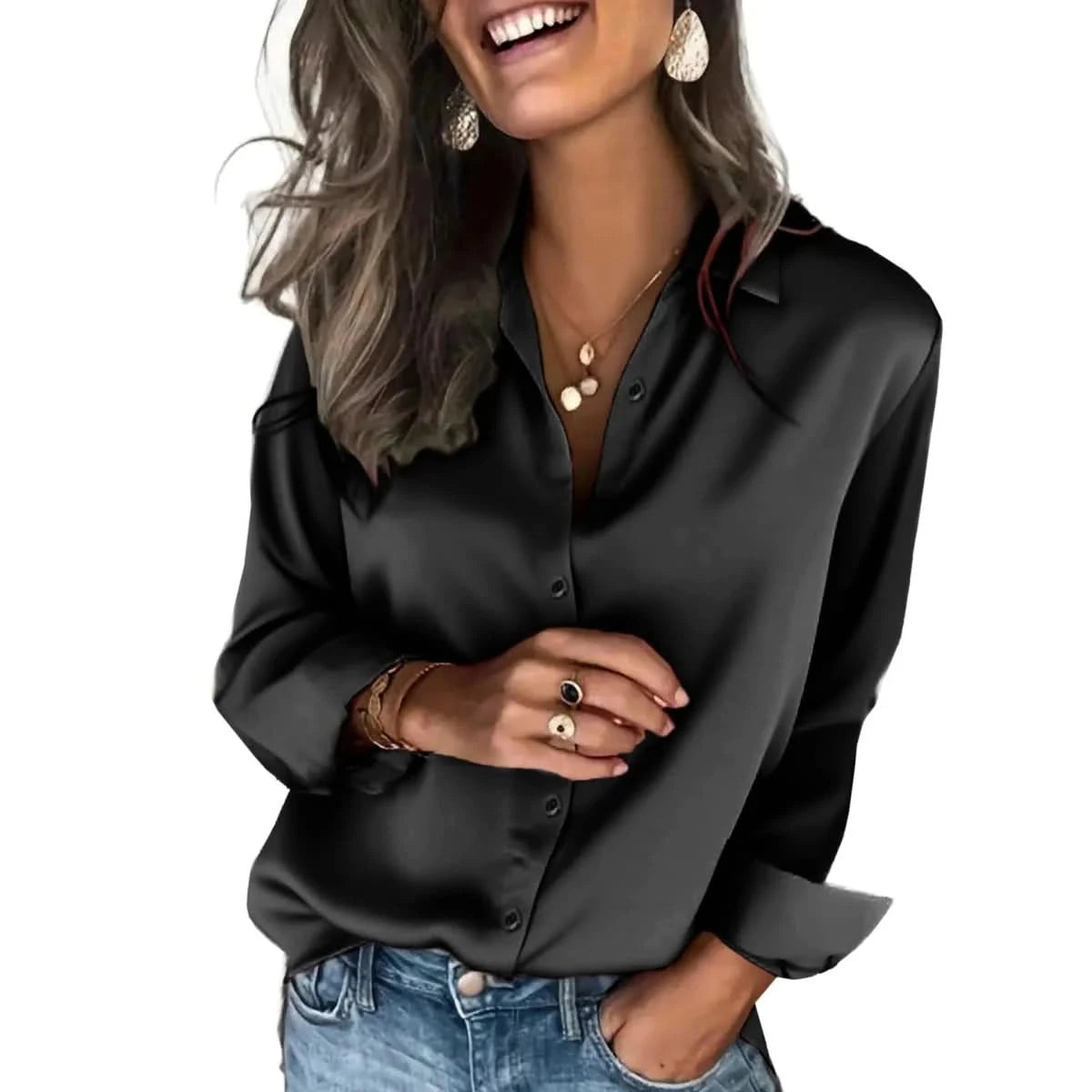 Kira | Women's Relaxed Button-Down Shirt