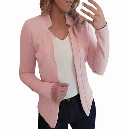 Quinn | Women's Lightweight Open Front Office Blazer