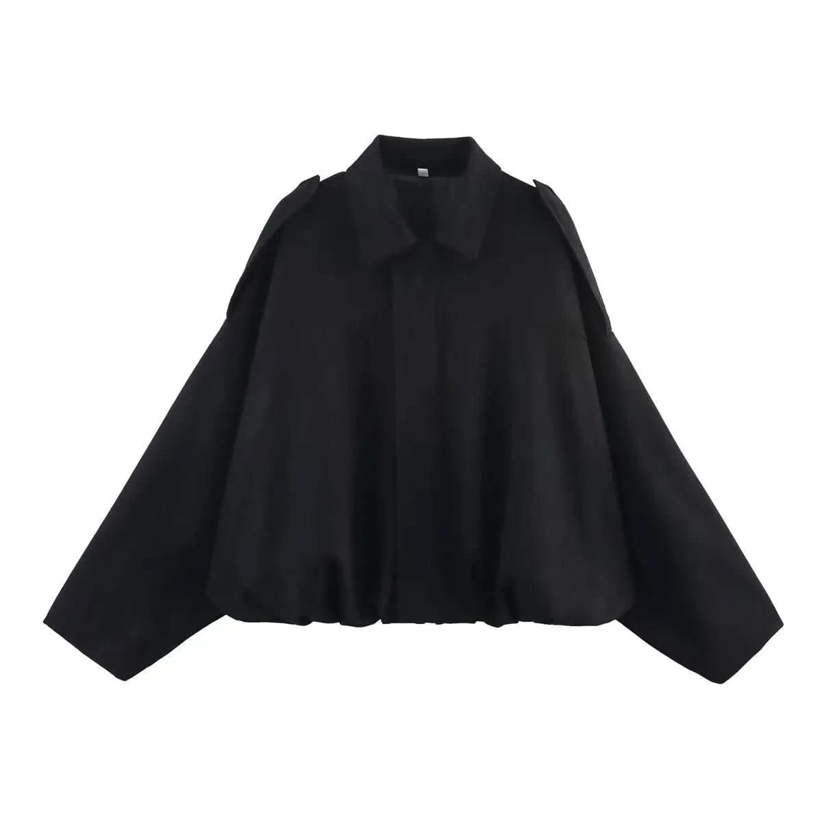 Quinn | Women's Bat Sleeve Zip-Up Jacket Casual Outerwear
