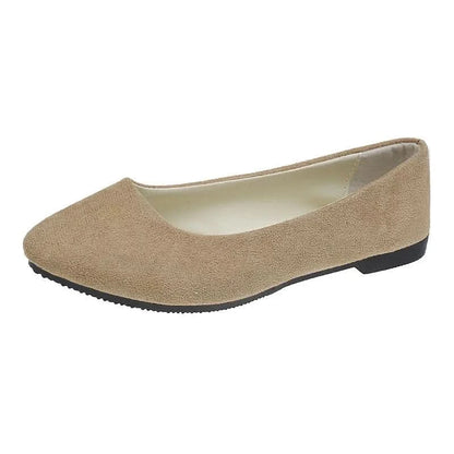 Allison | Women's Pointed Toe Slip-On Ballet Flats
