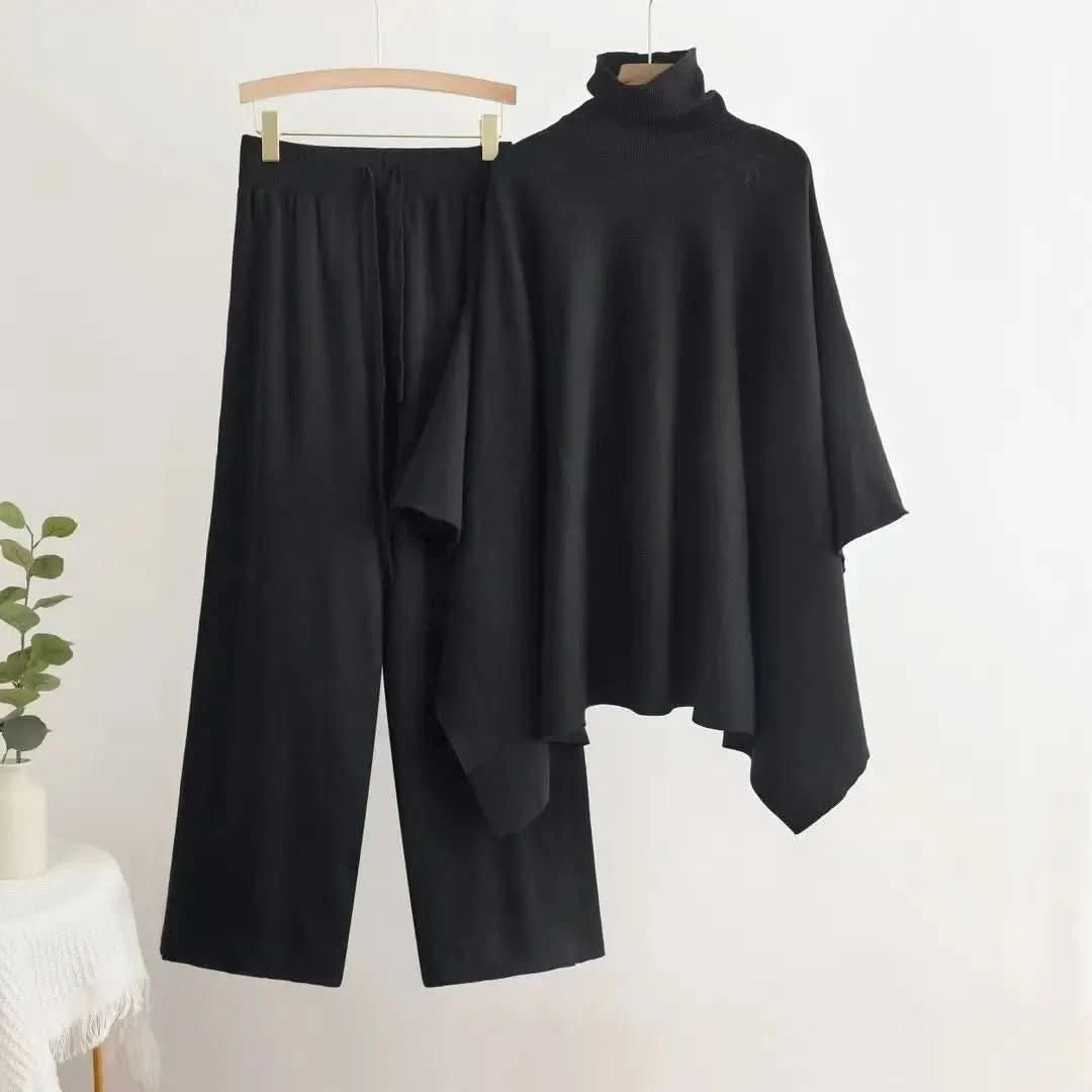 Bree | Conjunto para mujer de cárdigan con mangas murciélago y pantalones