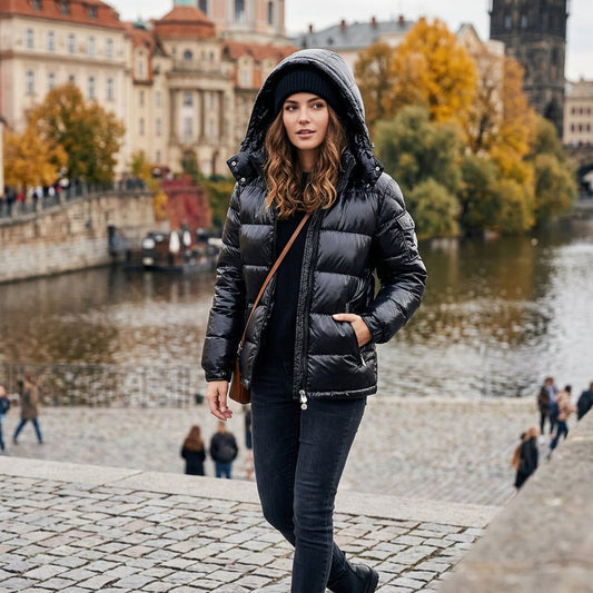 Miles | Men's Winter Quilted Hooded Padded Jacket