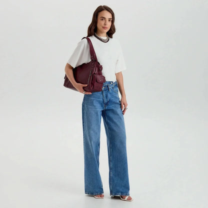 Faye | Women's Vegan Leather Crossbody Bag