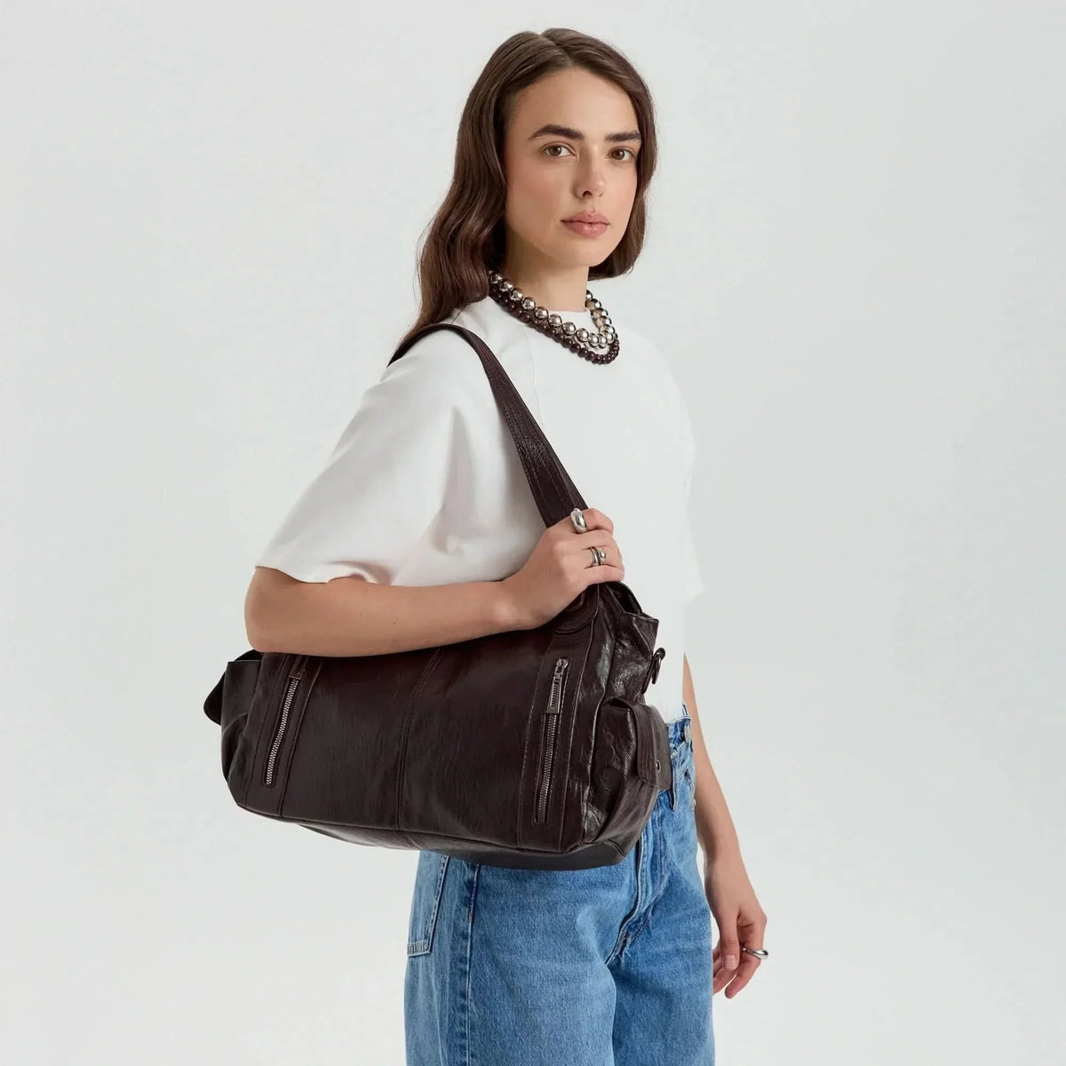Faye | Women's Vegan Leather Crossbody Bag