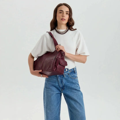 Faye | Women's Vegan Leather Crossbody Bag