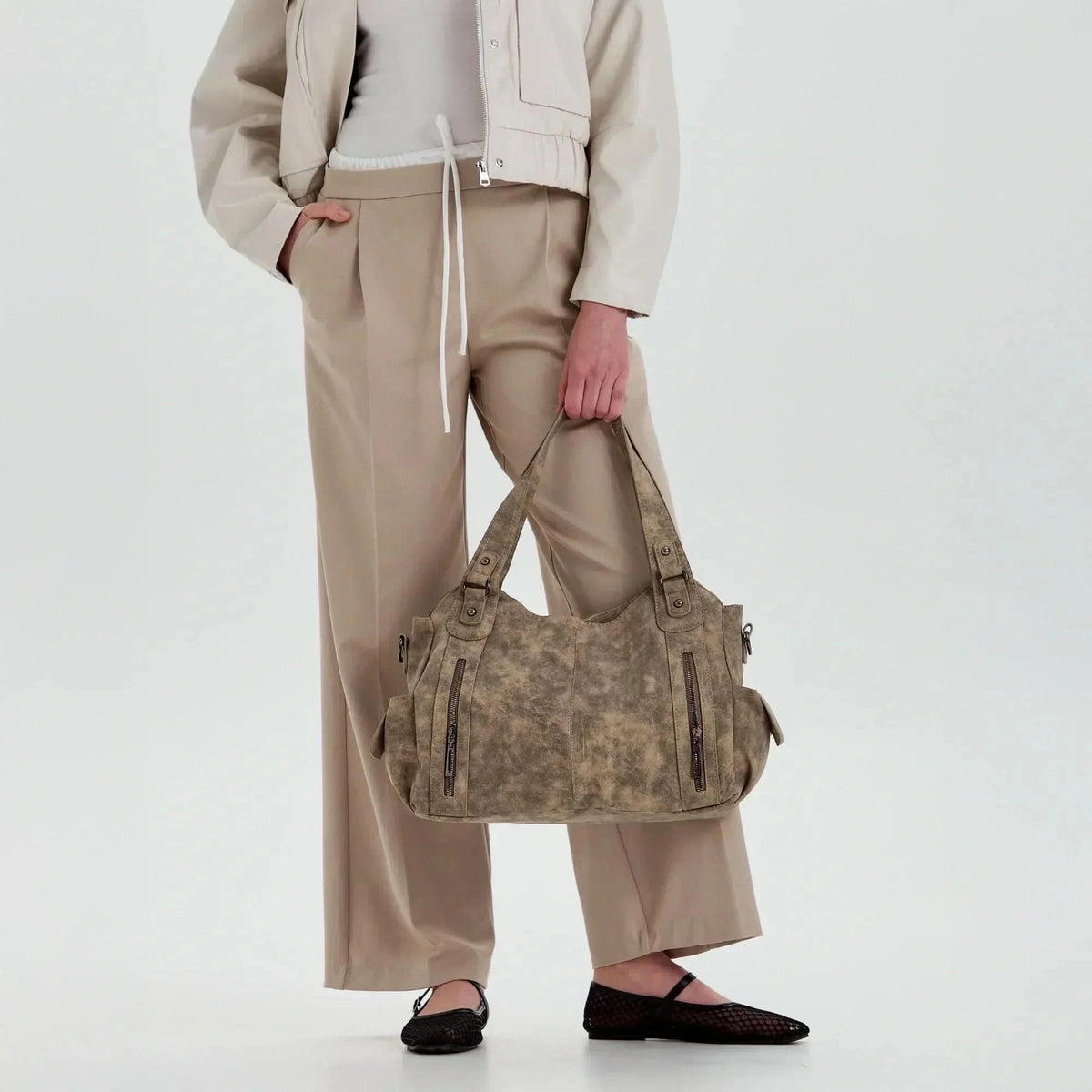 Faye | Women's Vegan Leather Crossbody Bag