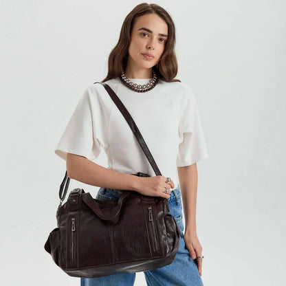 Faye | Women's Vegan Leather Crossbody Bag