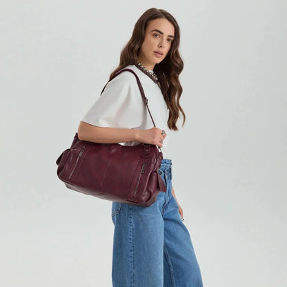 Faye | Women's Vegan Leather Crossbody Bag