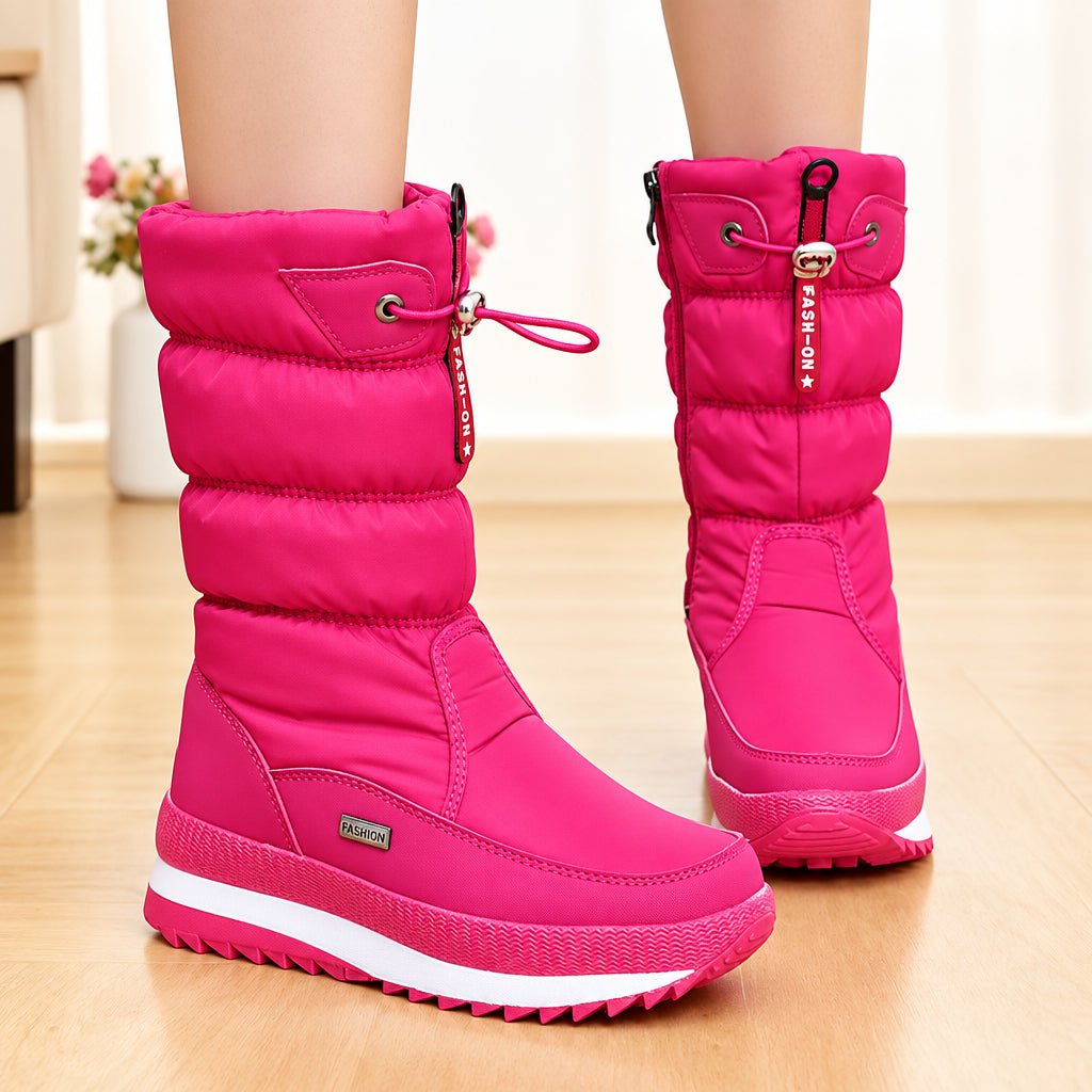 Margot | Women's Mid-Calf Winter Boots with Platform Sole