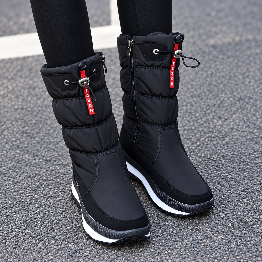 Margot | Women's Mid-Calf Winter Boots with Platform Sole