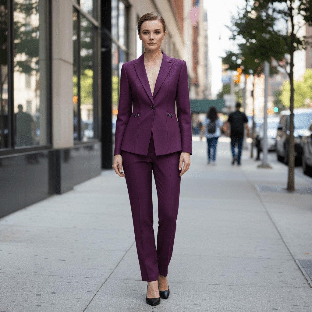 Dakota | Women's Blazer & Straight Trouser Set