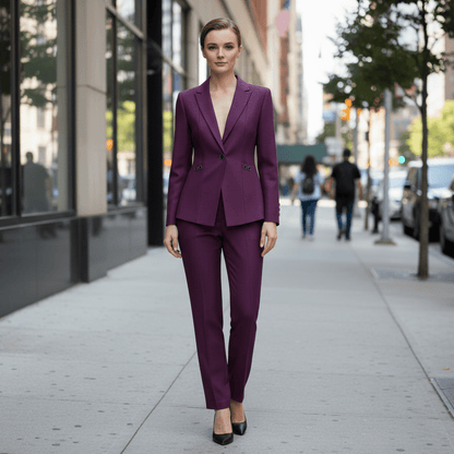 Dakota | Women's Blazer & Straight Trouser Set