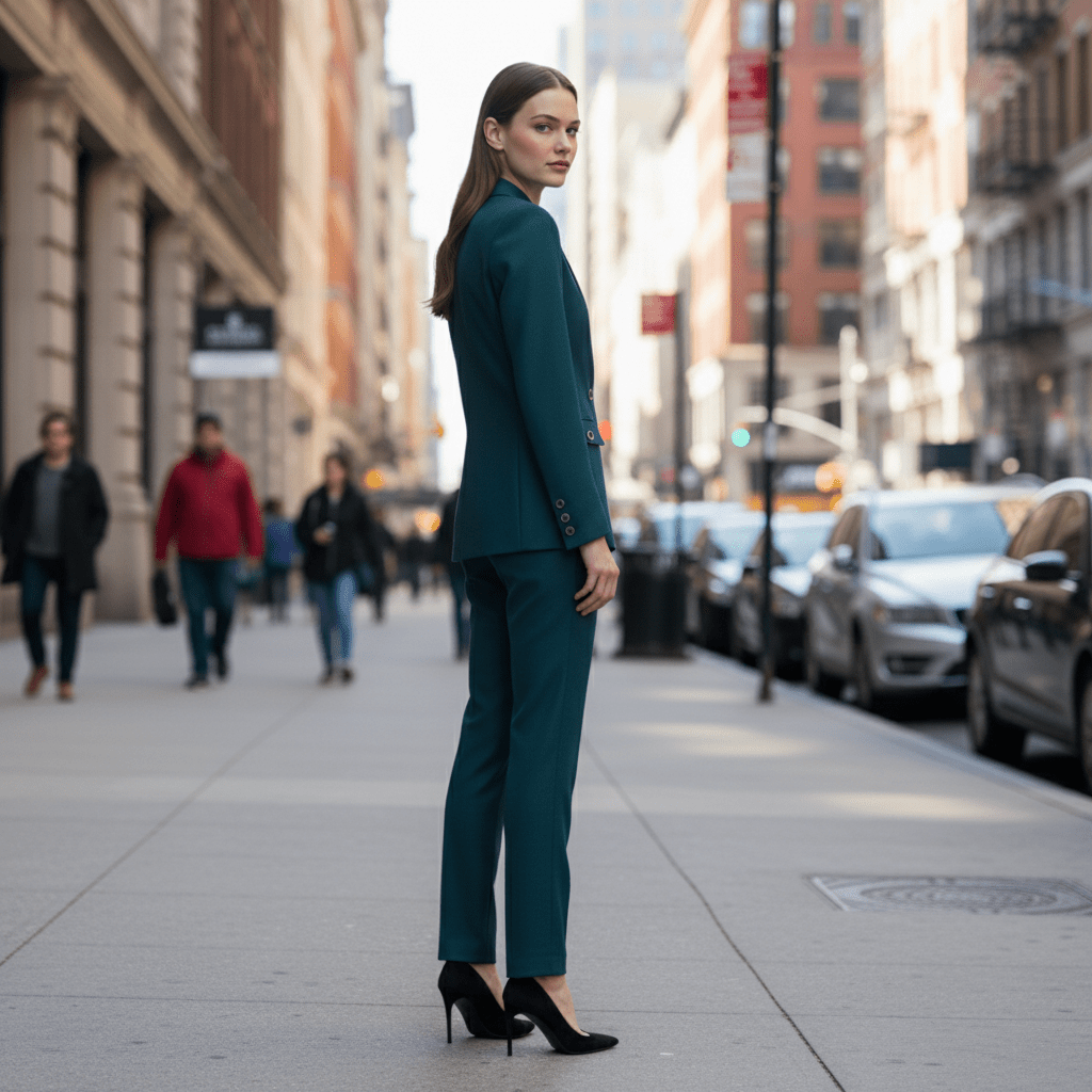 Dakota | Women's Blazer & Straight Trouser Set