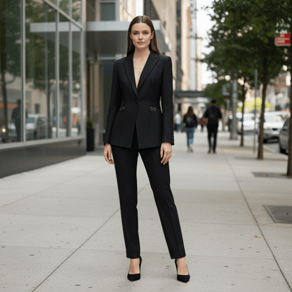Dakota | Women's Blazer & Straight Trouser Set
